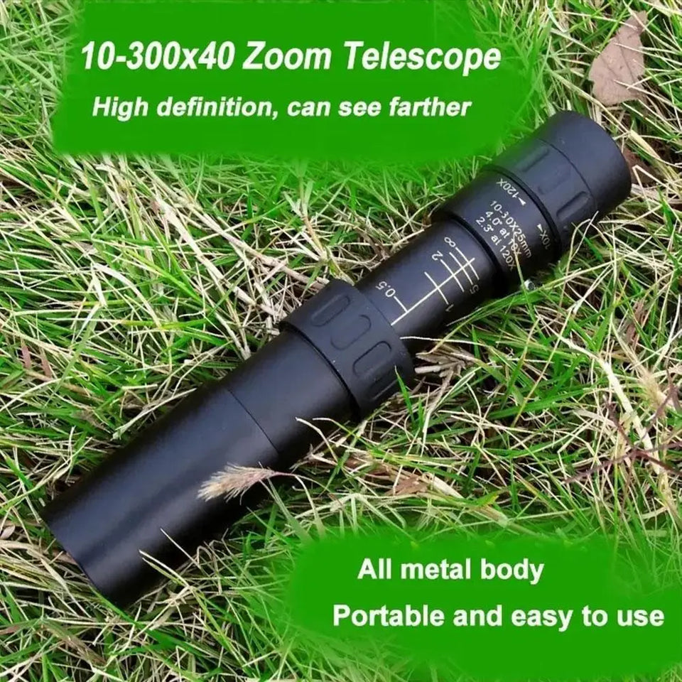 🔭 SkyPhone™ 300X Ultra-Zoom Tactical Monocular