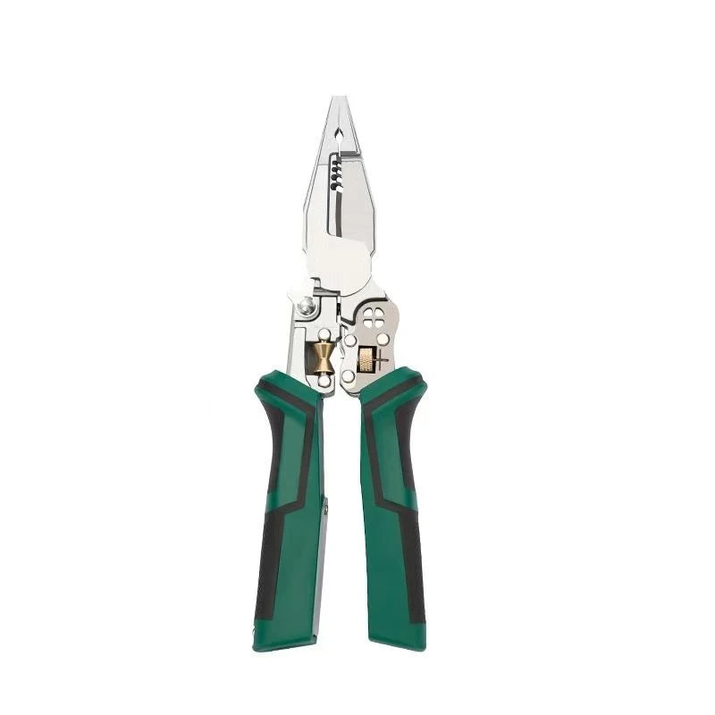 9-In-1 Wire Stripper with Voltage Tester