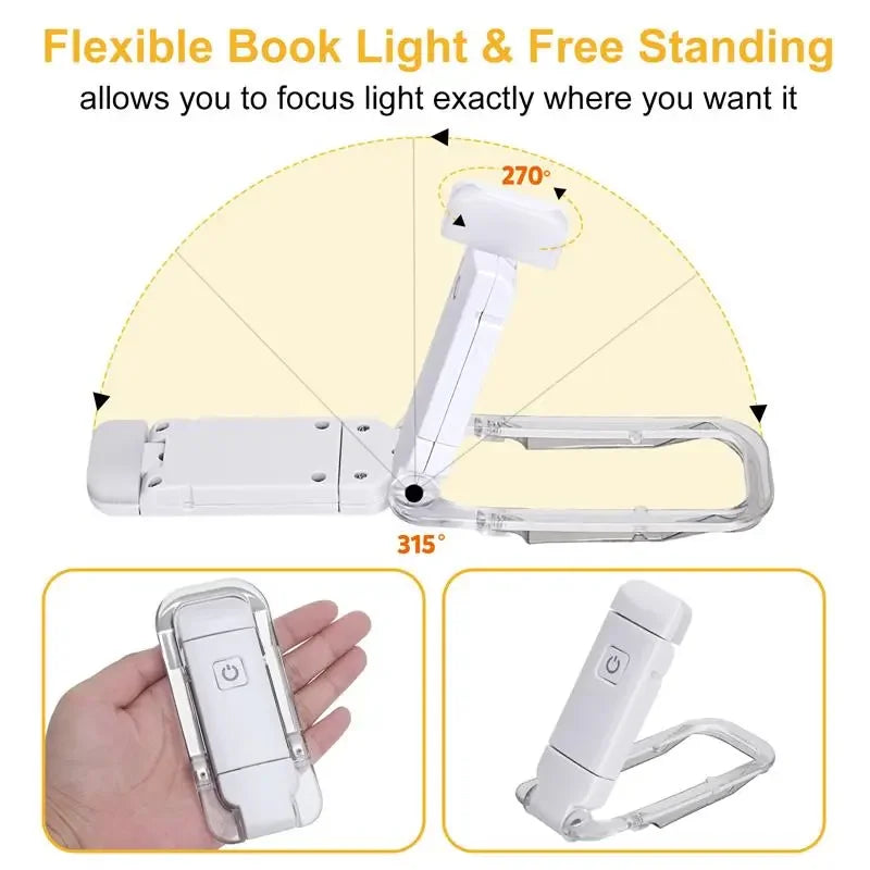 ReadGlow™ - Clip-on Book Lamp