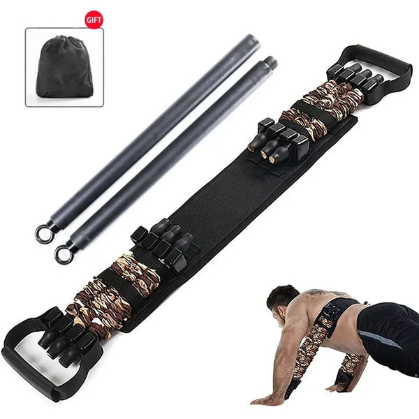 PowerBands™ - Exercise Band And Bar Set
