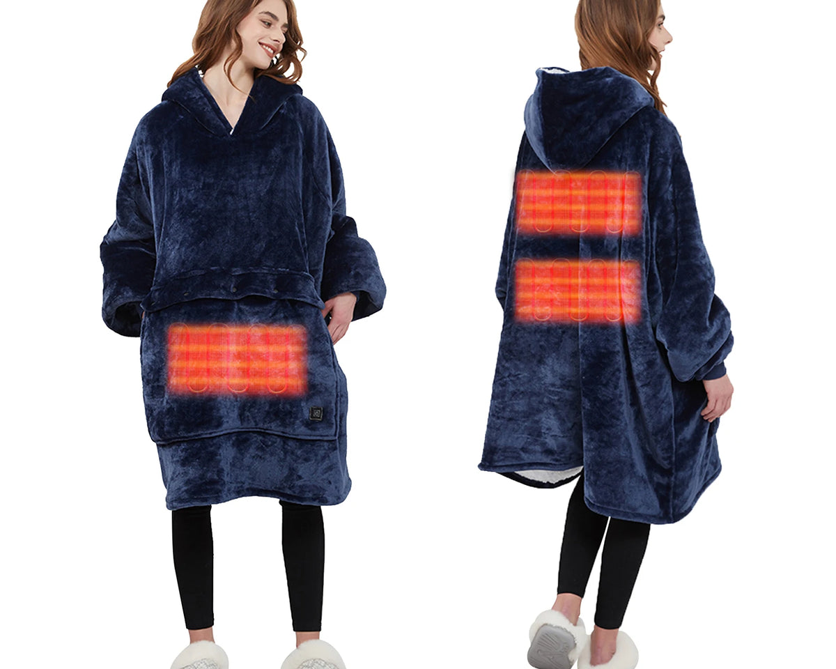 HotHoodie ™ - Unisex Heated Snuggie Hoodie