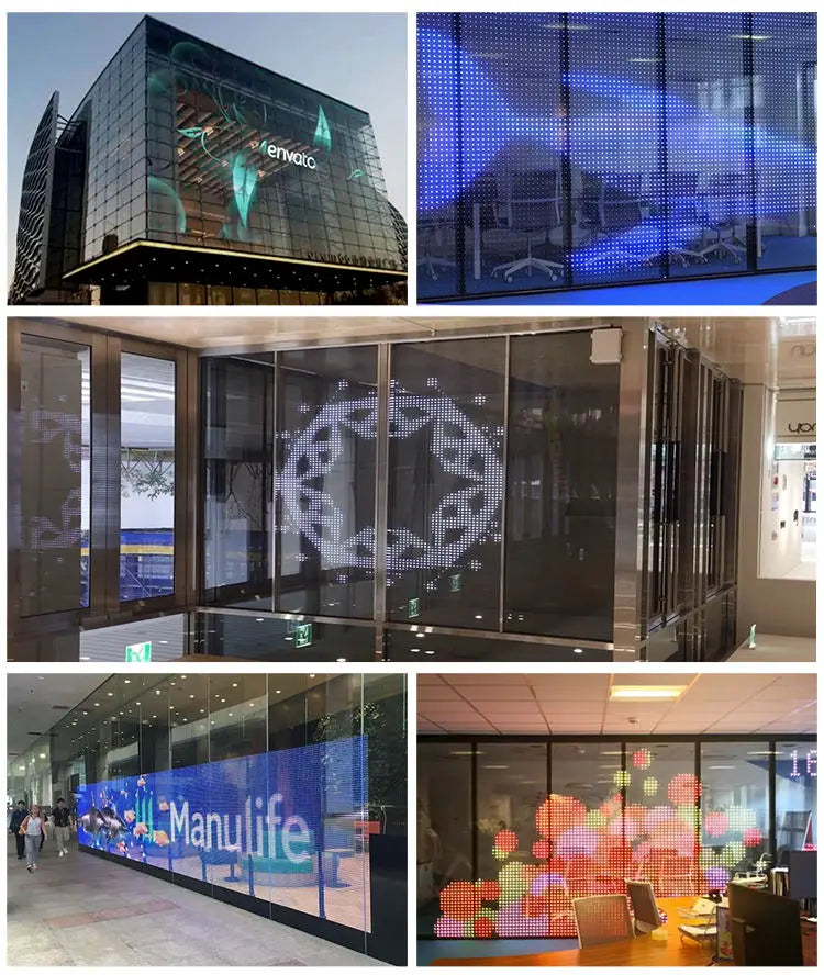 FlexScreen™ - LED Transparent Film Screen