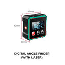  With Laser