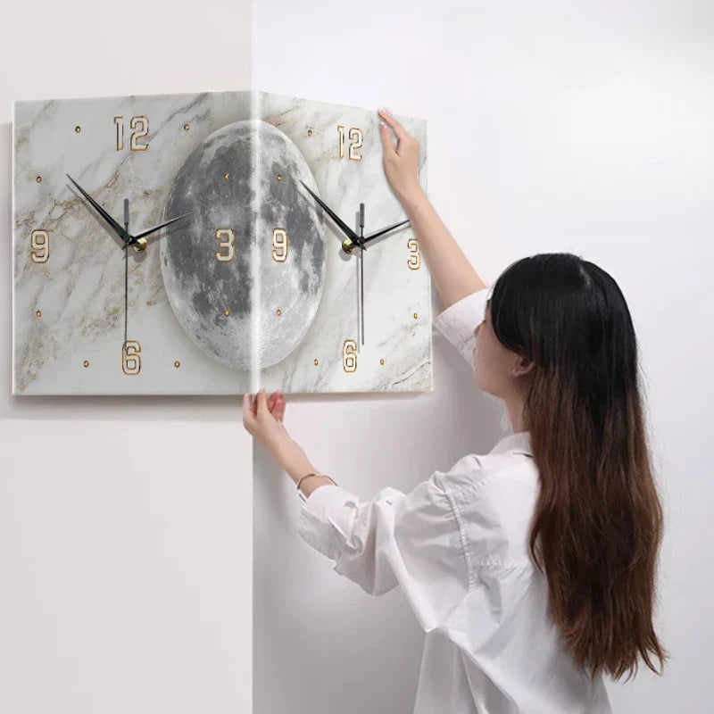 CosmoClock™ - Corner Wall Clock
