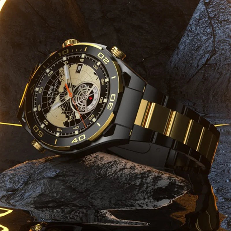 AlphaTech™ - Multifunctional Bluetooth Casual Smart Watch