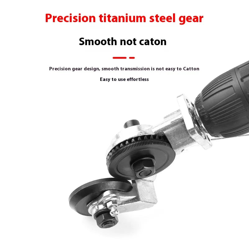 Drill-Powered Sheet Metal Cutter Head (Burr-Free Disc Shear)