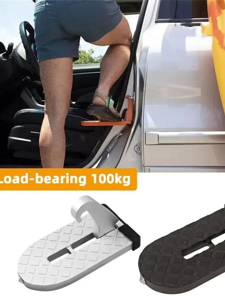 HookStep™ - Door Step with Safety Hammer Folding Car