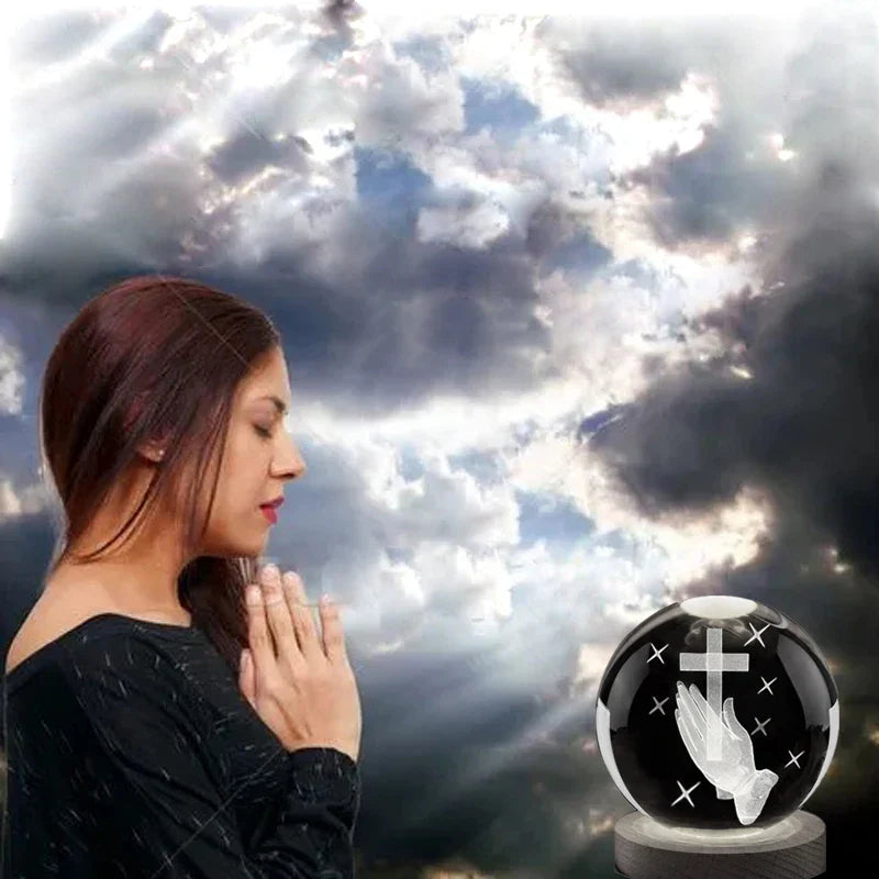 FaithGlow™ - 3D Crystal Ball