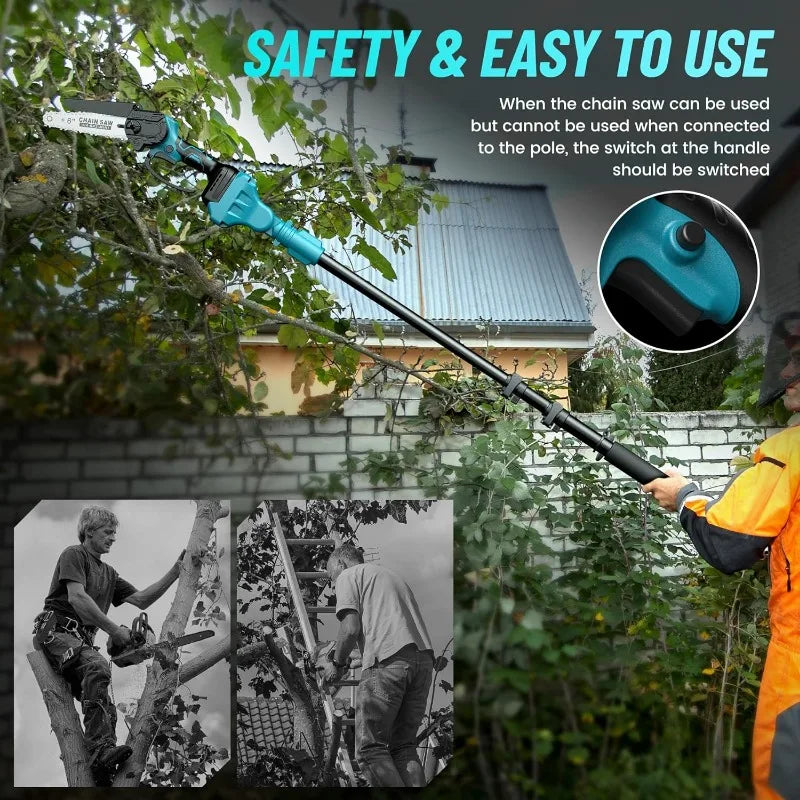 ChainMaster™ - 2-In-1 Cordless Pole Saw