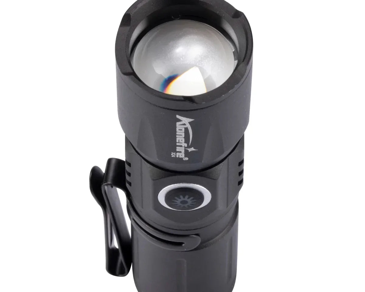 GlowBolt™ - USB Telescopic Zoom Flashlight