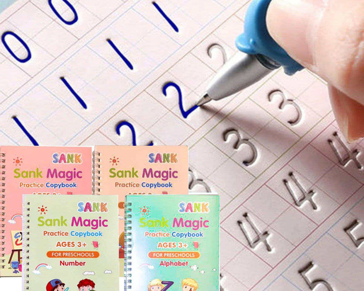 MagicBook ™ - 2025's Best Copybook To Teach Writing & Reading