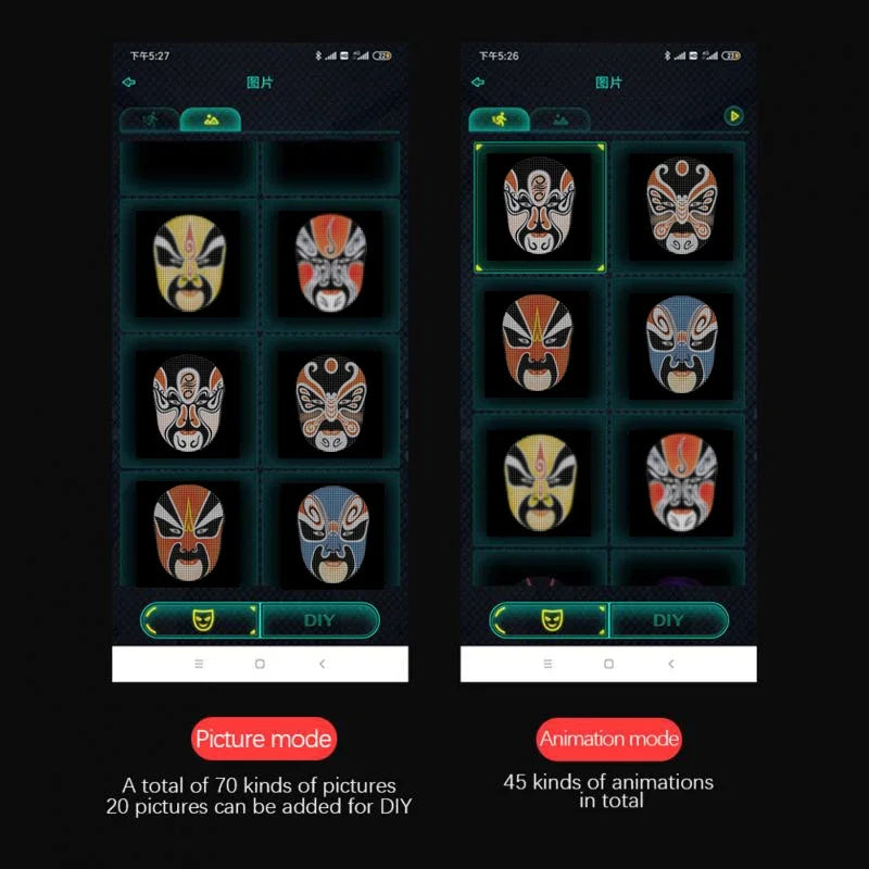 AutoMask ™ - Halloween APP Control Mask
