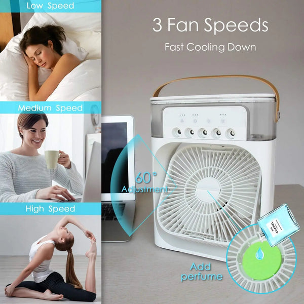 CoolBreeze™ - Portable Fan and Humidifier