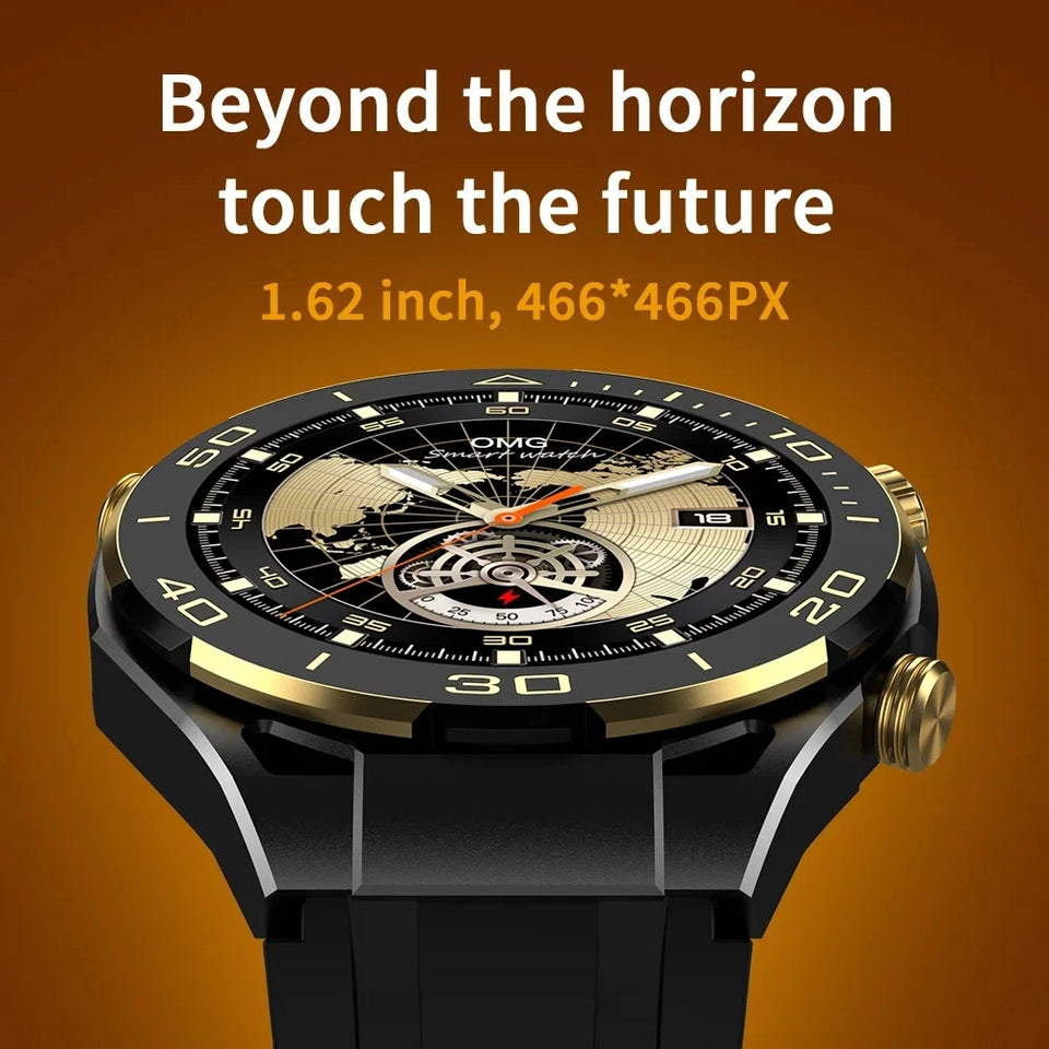 AlphaTech™ - Multifunctional Bluetooth Casual Smart Watch