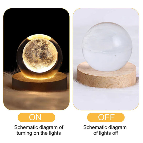 MoonSphere™ - 3D USB Atmosphere Lamp