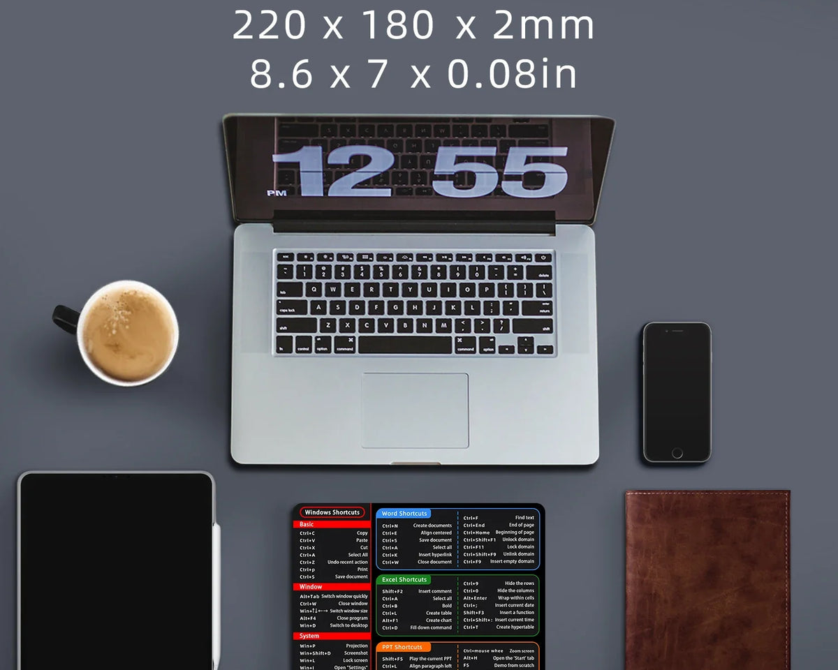TaskPad™ -Shortcuts Mouse Pad