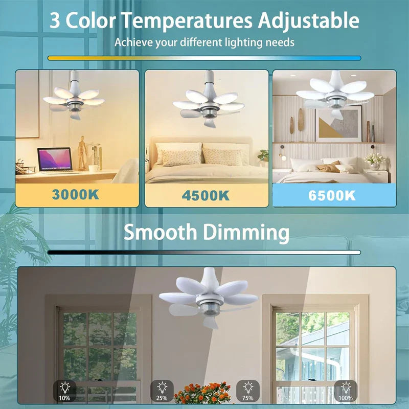 BreezeBright™ - Fan Light