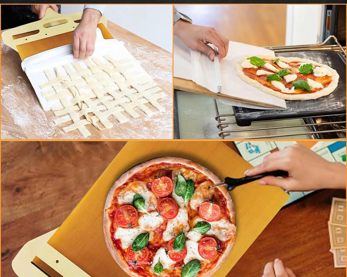 DoughGlide™ - Sliding Pizza Peel Shovel