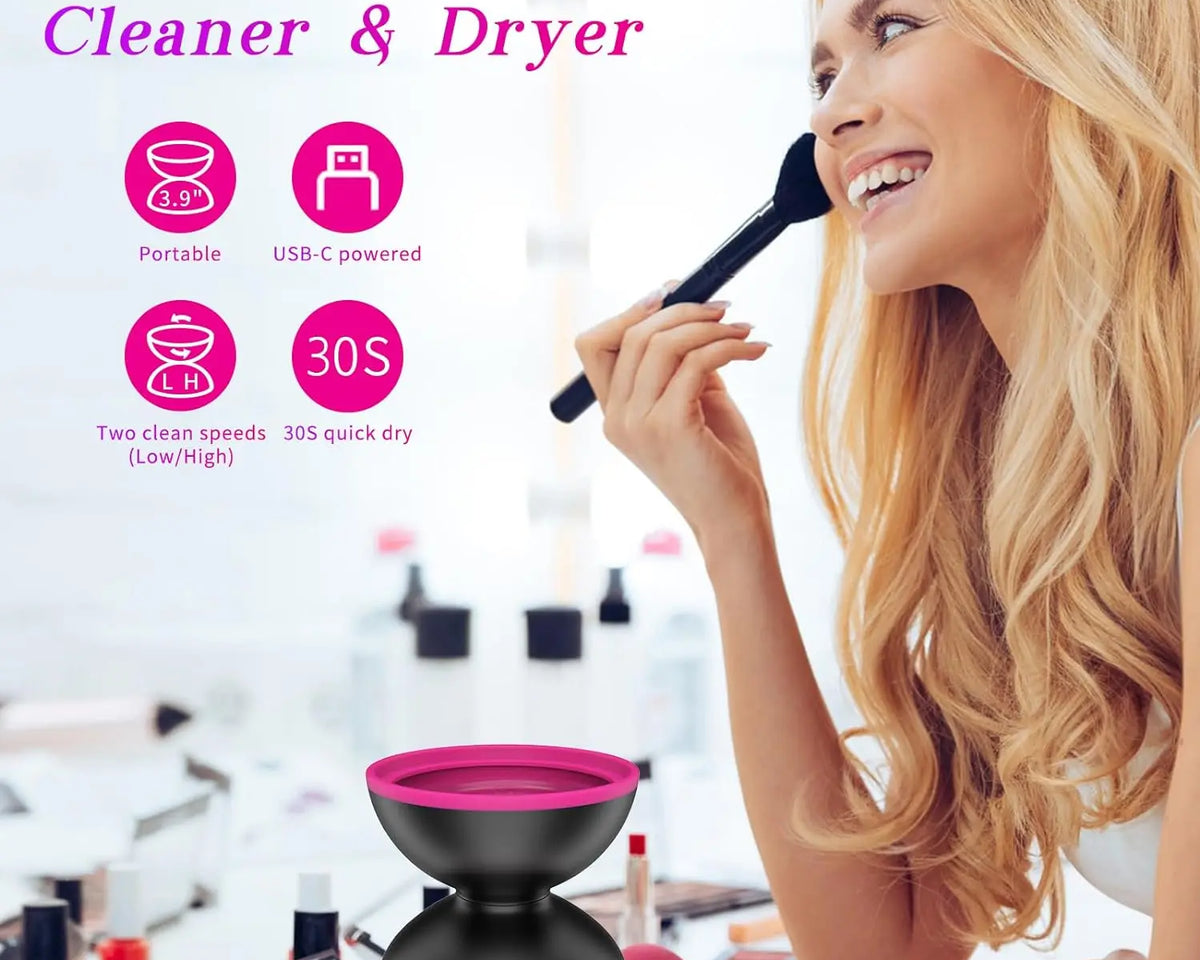 BrushWhirl™ - Automatic Brush Cleaner