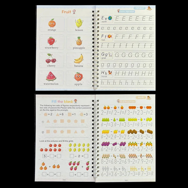 MagicBook ™ - 2025's Best Copybook To Teach Writing & Reading