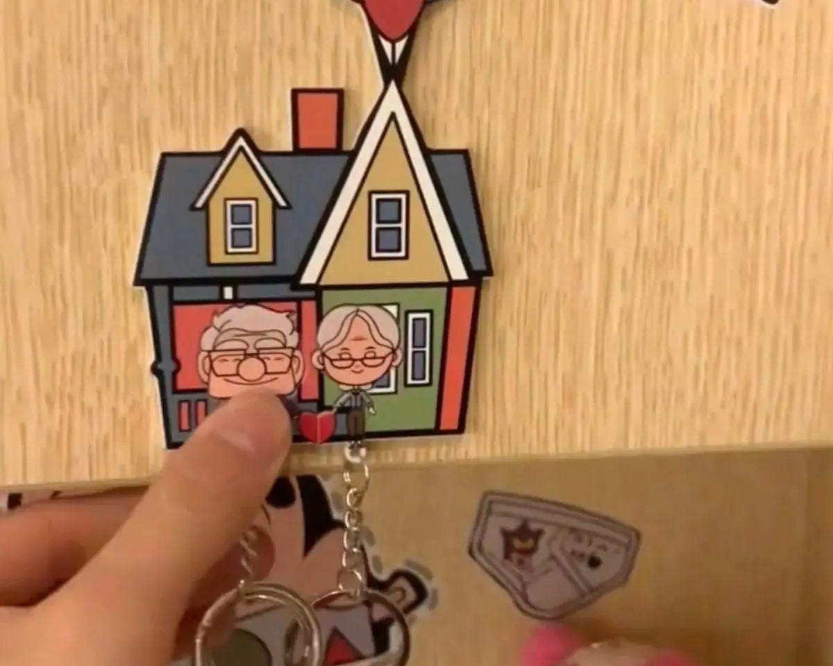 LoveHooks™ - Cute Couple Key Holder