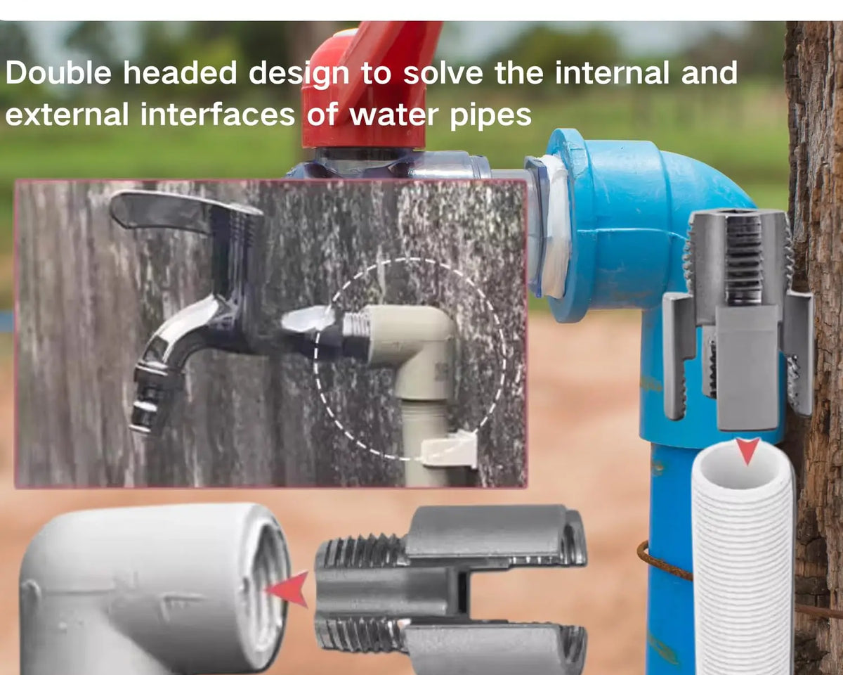 PipeThreader ™ - for PVC Plastic Pipe