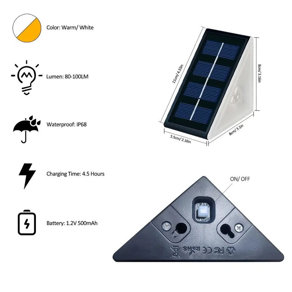 StepShine™ - Outdoor Solar Step Lights