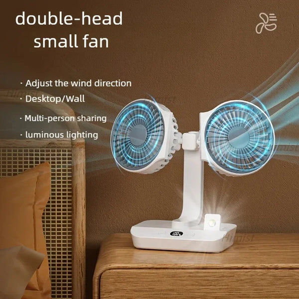 TwinFlow™ - Double Head Small Fan