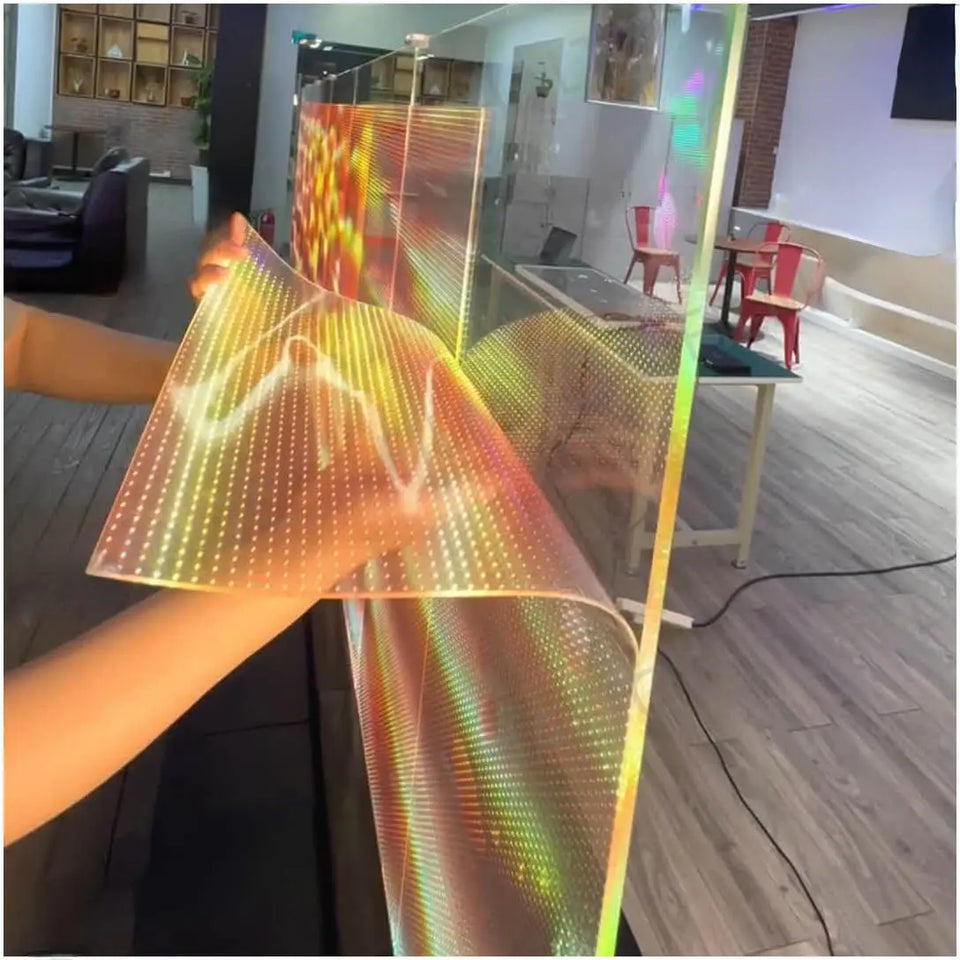 FlexScreen™ - LED Transparent Film Screen