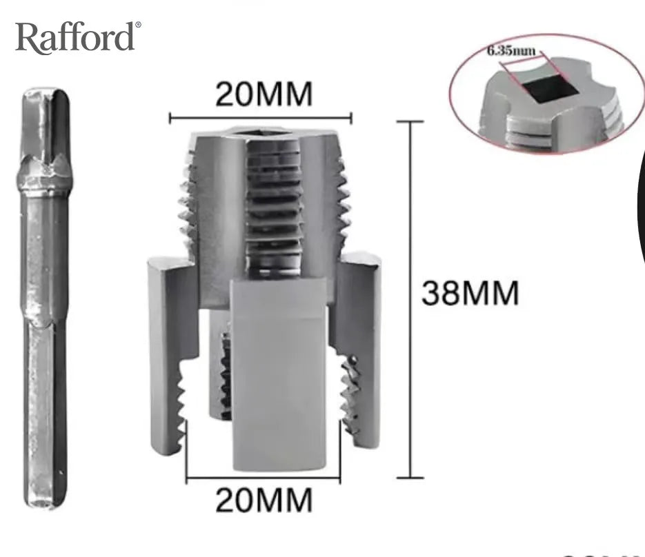 PipeThreader ™ - for PVC Plastic Pipe
