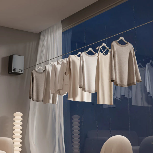 SnapLine™ - Retractable Space-Saving Clothesline