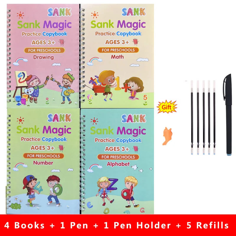 MagicBook ™ - 2025's Best Copybook To Teach Writing & Reading