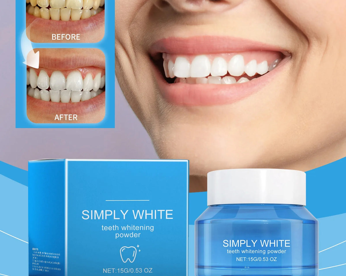 WhiteSimple™ - Teeth Whitening Powder