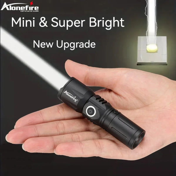 GlowBolt™ - USB Telescopic Zoom Flashlight
