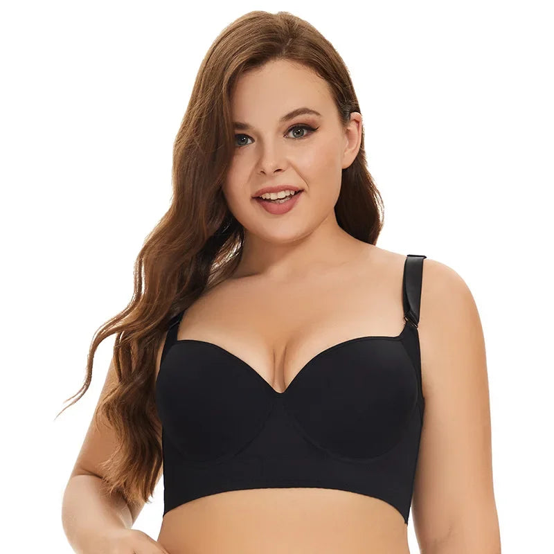 CurveEase™ - Push-Up Back Smoothing Bra