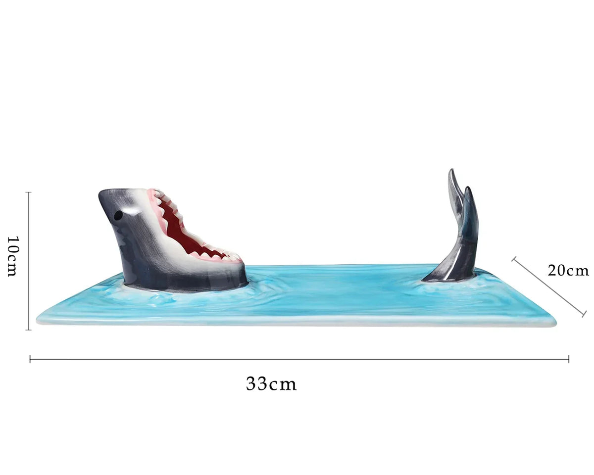 SharkServe™ - Ceramic Dipping Plate