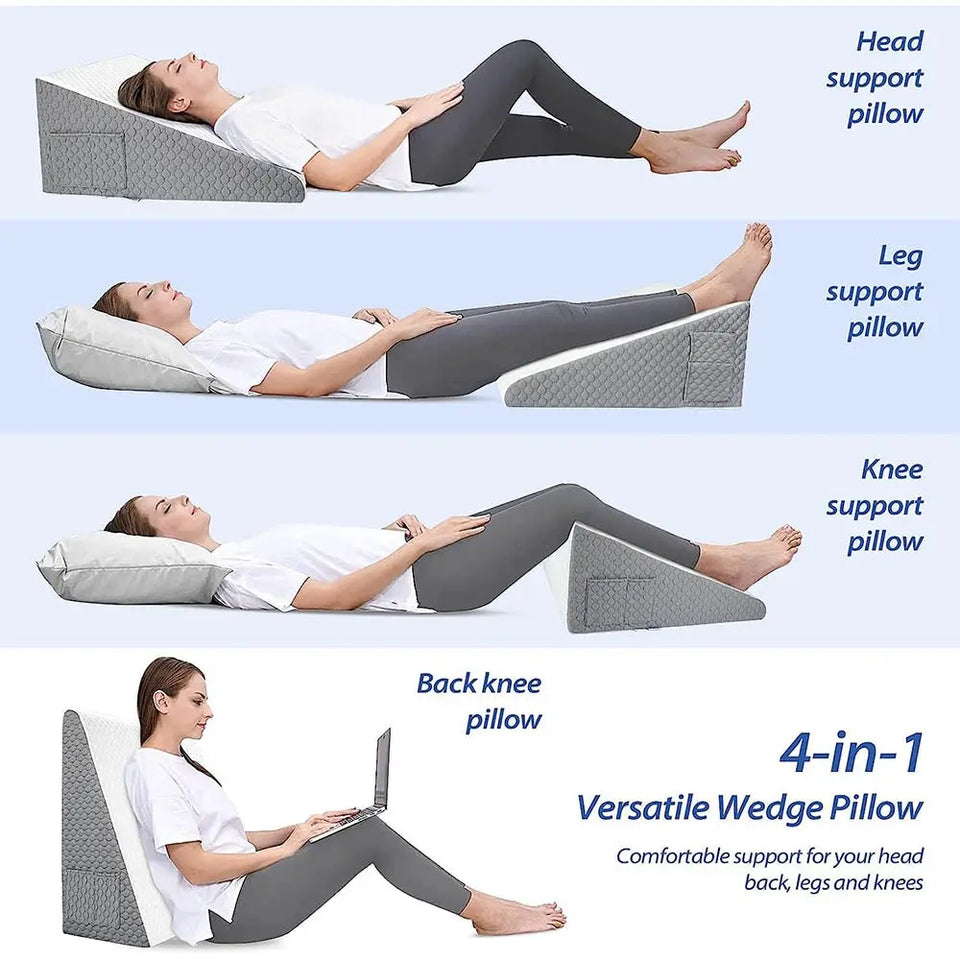 DreamLift™ - Memory Foam Wedge Pillow