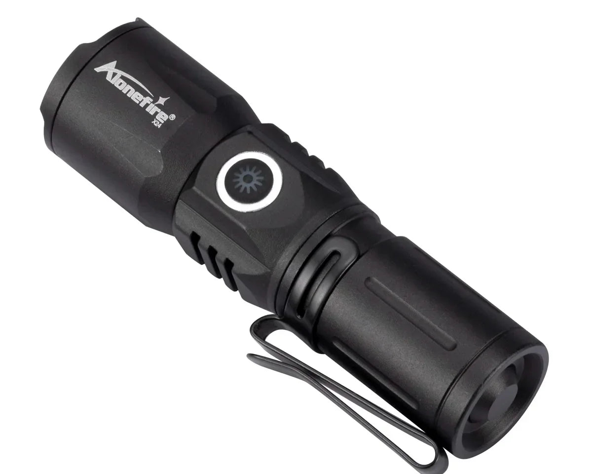 GlowBolt™ - USB Telescopic Zoom Flashlight