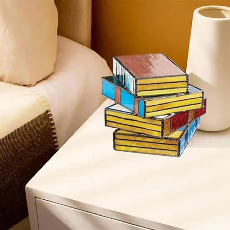 BookGlow™ - Stacked Books Lamp