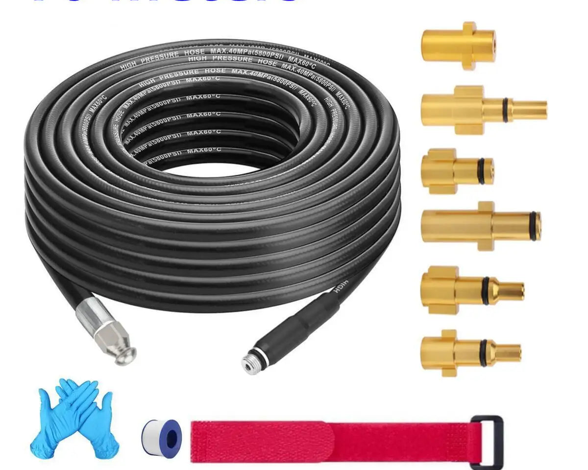 High Pressure Drainage Cleaning Kit