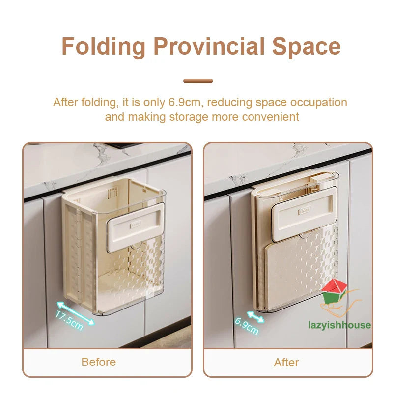 BinBuddy™ - Hanging Folding Trash Bin