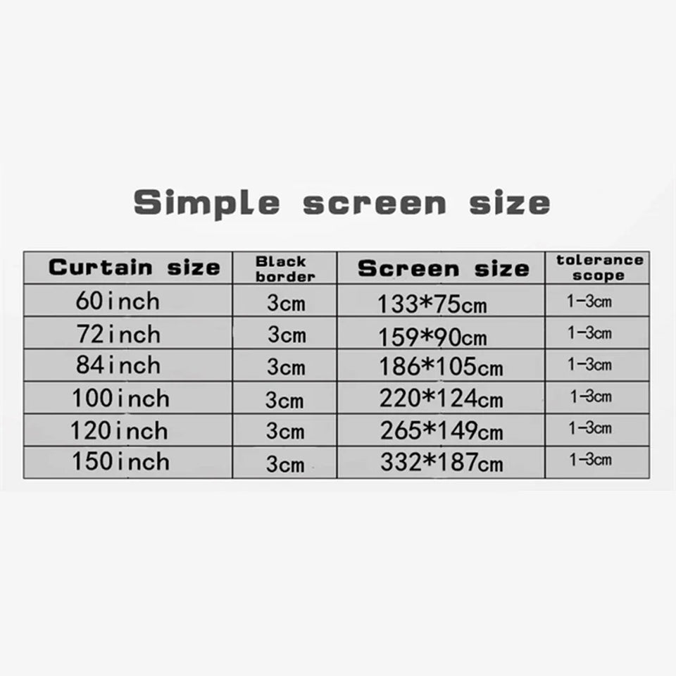 CineView™ - Projector Curtain