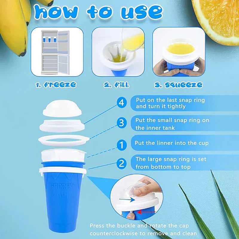 SlushEase™ - Ice Maker Cup