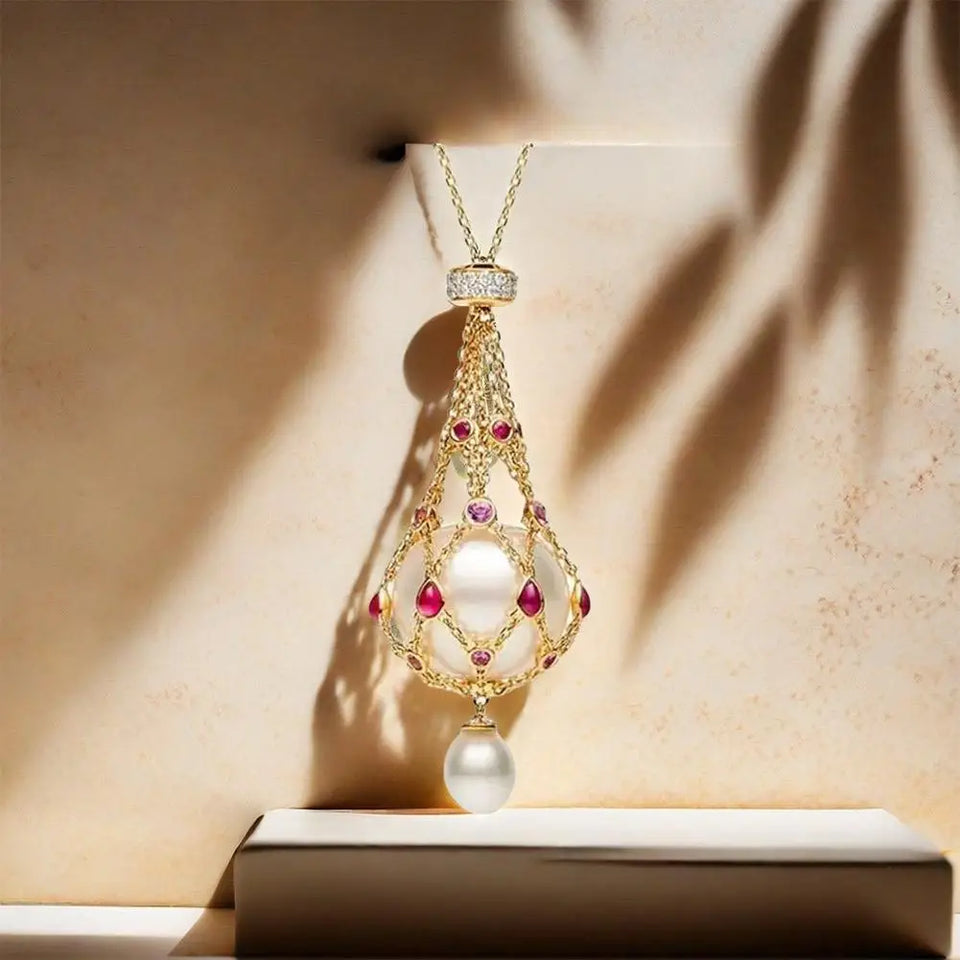 Victoria Necklace | 24k Gold Plated