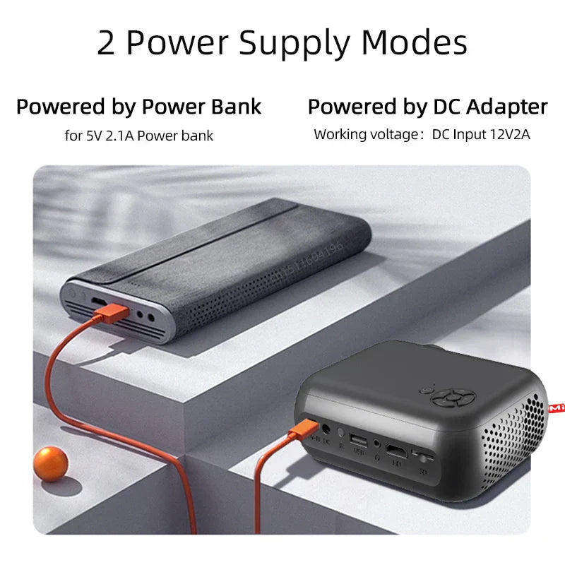 PocketCine™ - Mini Portable Projector