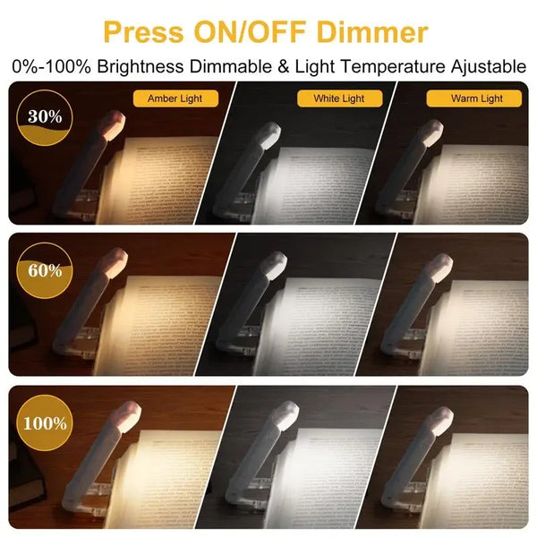 ReadGlow™ - Clip-on Book Lamp