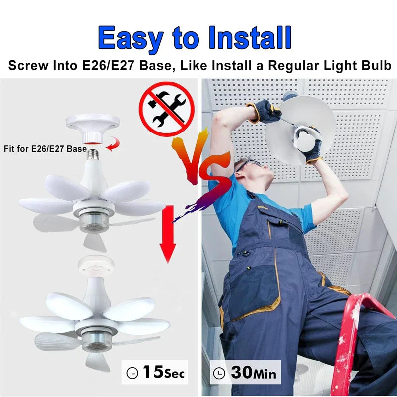 BreezeBright™ - Fan Light