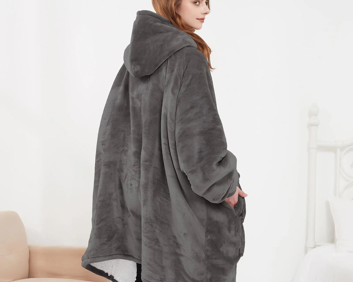 HotHoodie ™ - Unisex Heated Snuggie Hoodie