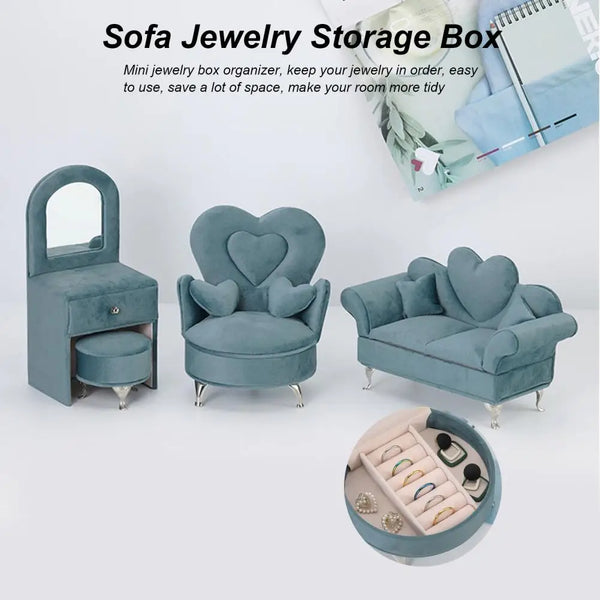 JewelNest™ - Sofa Jewelry Box