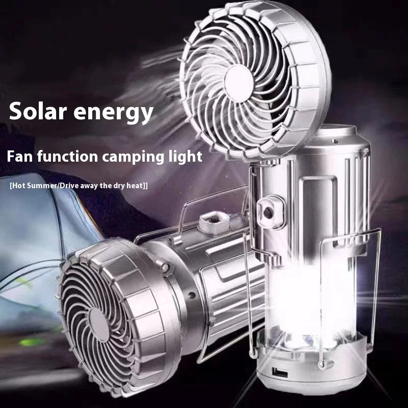 CampBreeze™ - Multifunction Fan and Solar Camping Lamp